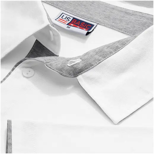 Mens Delta Golf Shirt Collar Close Up